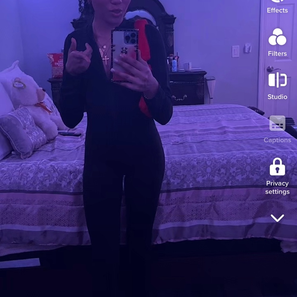 long sleeve cat suit
